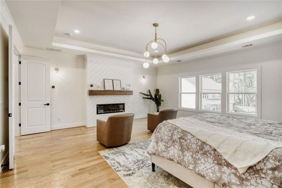 Furnished interior view inside a new home in , Grayson (Image 6).