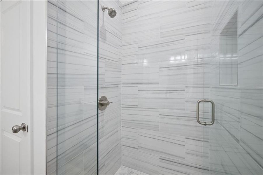 Close-up of interior finishes inside a home in , Atlanta (Image 13).