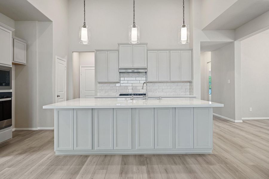 Furnished interior view inside a new home in The Meadows at Imperial Oaks 60', Conroe (Image 14). Furnished interior view inside a new home in The Meadows at Imperial Oaks 60', Conroe (Image 14).