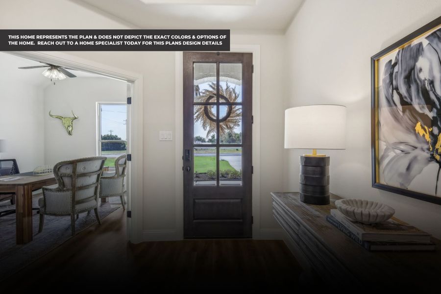 Representative exterior photo of a completed home built from the The Sabinal by Trinity Classic Homes in Covenant Springs, Springtown, TX (Image 30).