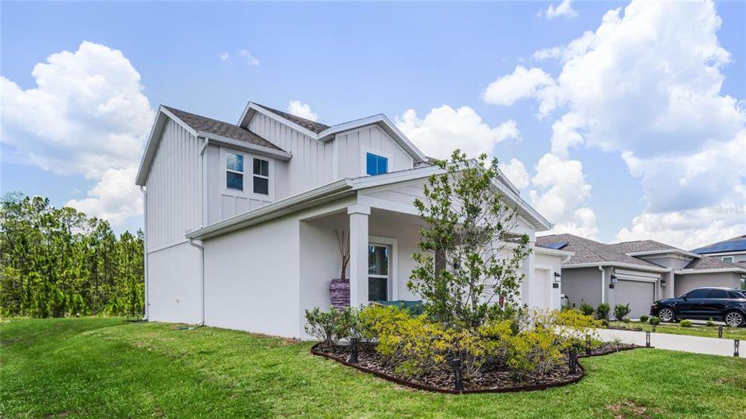 Front exterior of a new home in , Daytona Beach, FL, highlighting curb appeal (Image 2). Front exterior of a new home in , Daytona Beach, FL, highlighting curb appeal (Image 2).