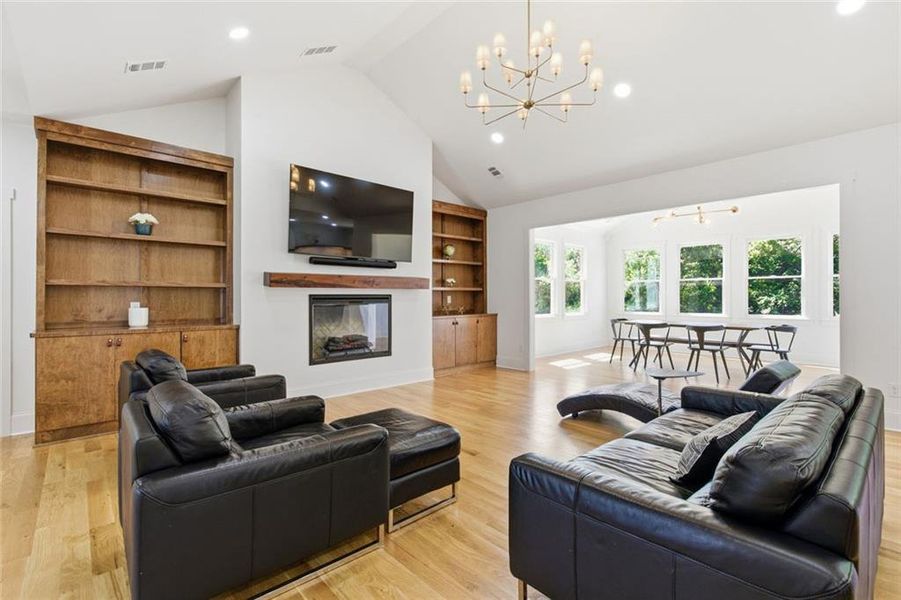Furnished interior view inside a new home in , Snellville (Image 6).