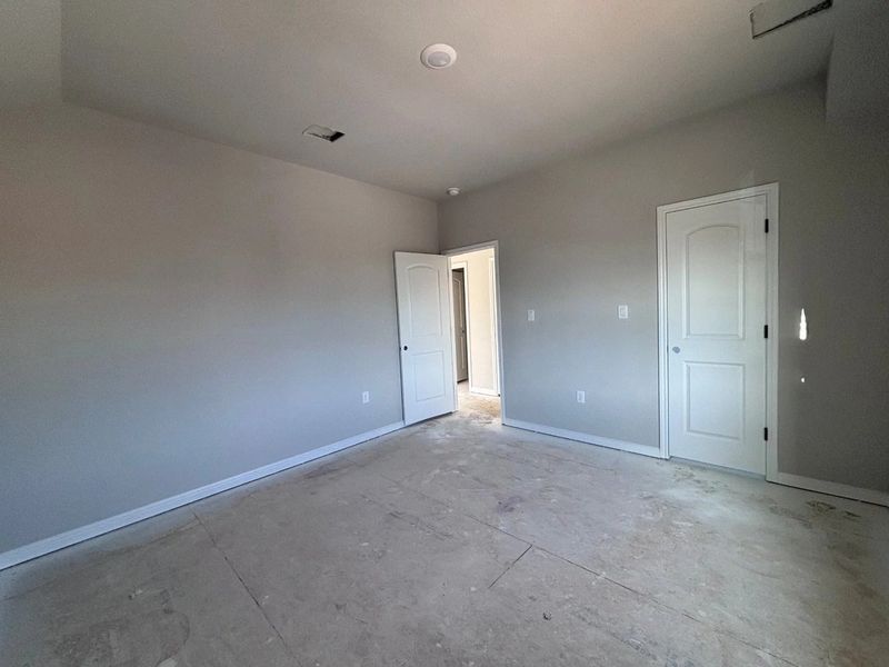 In-progress construction of a new home in The Colony, Bastrop, TX (Image 25).