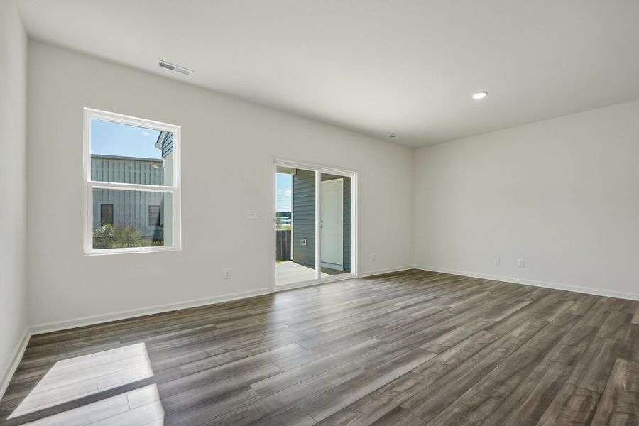 Representative unfurnished interior of a home built from the Dahlia by Starlight Homes in Walker Station, Wilson (Image 18).