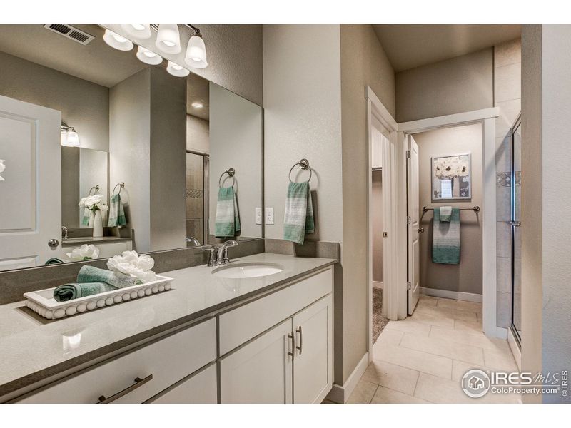 Furnished interior view inside a new home in Highlands at Fox Hill - Discovery, Longmont (Image 8).