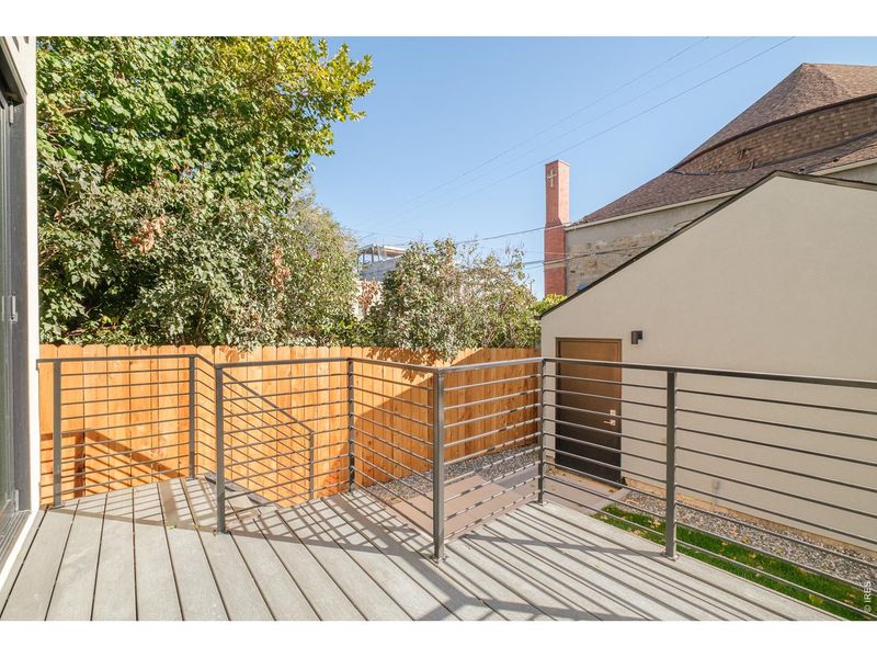 Exterior details and patio area of a home in , Denver (Image 4).