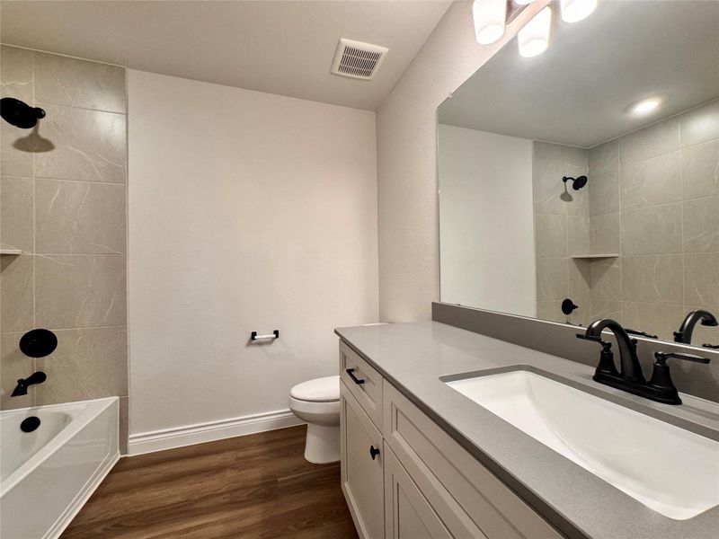 Furnished interior view inside a new home in Lexington Heights, Willis (Image 15).