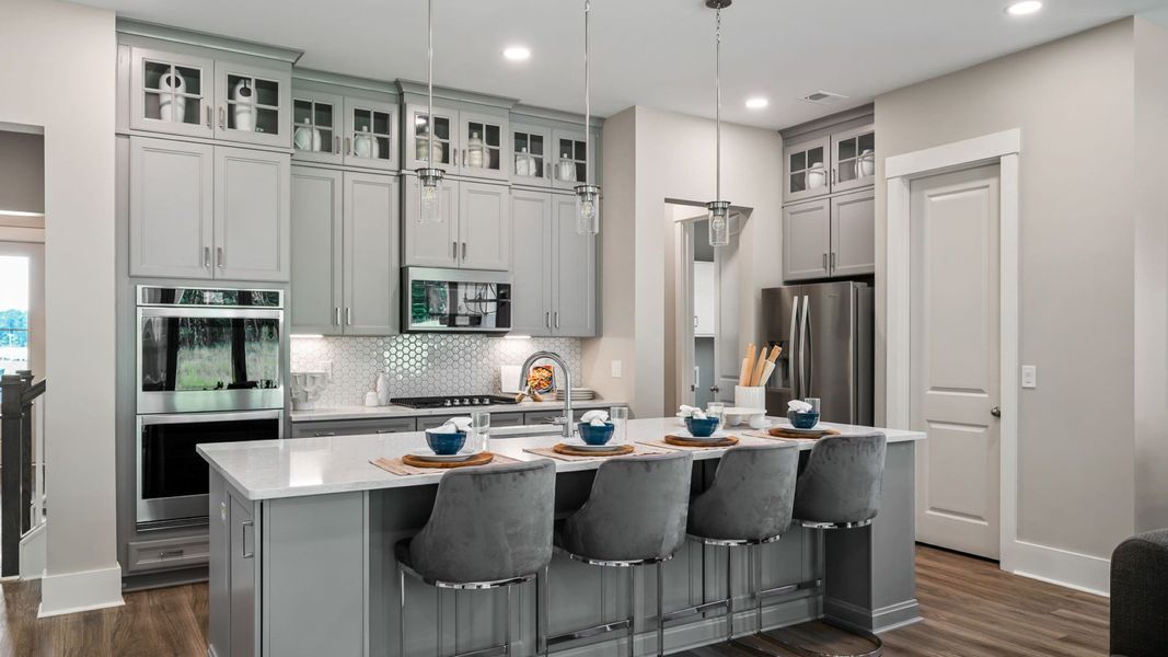 Representative furnished interior of a home built from the The Enthusiast by DRB Elevate. in Brook Run, Fort Mill (Image 8).