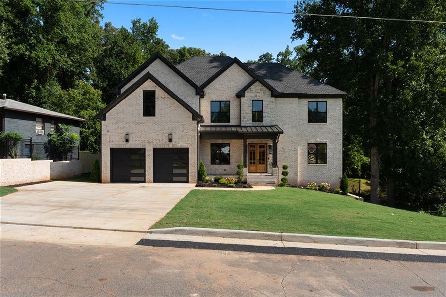 Front exterior of a new home in , Buford, GA, highlighting curb appeal (Image 2).