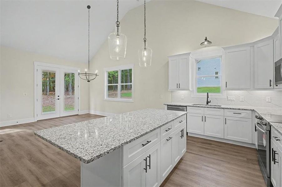 Furnished interior view inside a new home in , Dallas (Image 7).