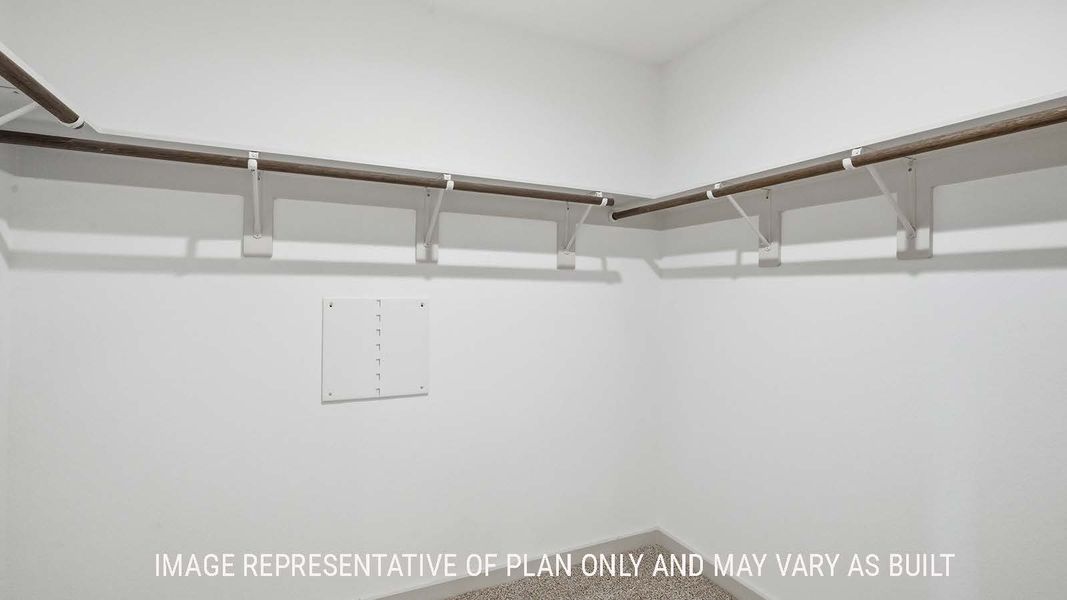 Representative unfurnished interior of a home built from the Lakeway by D.R. Horton in Reserve at Mallard Lakes, Orange (Image 19).