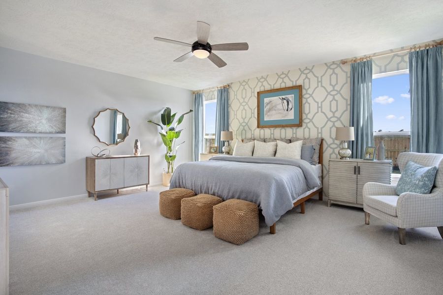 Furnished interior view inside a new home in Imperial Forest, Alvin (Image 5). Furnished interior view inside a new home in Imperial Forest, Alvin (Image 5).