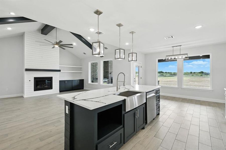 Furnished interior view inside a new home in , Sanger (Image 5). Furnished interior view inside a new home in , Sanger (Image 5).