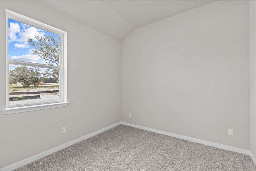 Representative unfurnished interior of a home built from the Keller by Beazer Homes in Hunter's Ranch, San Antonio (Image 9). Representative unfurnished interior of a home built from the Keller by Beazer Homes in Hunter's Ranch, San Antonio (Image 9).