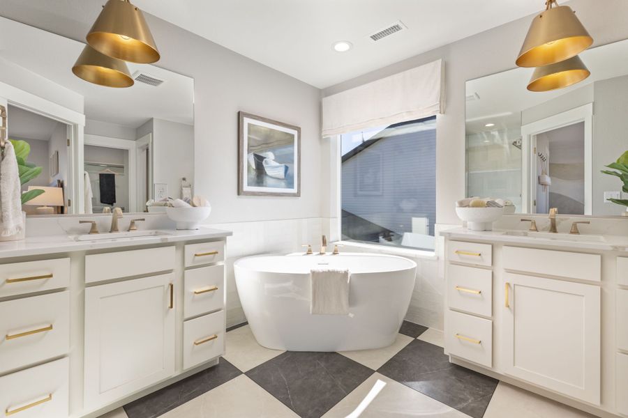 Plan C405 - Representative Photo - Main Bathroom Plan C405 - Representative Photo - Main Bathroom