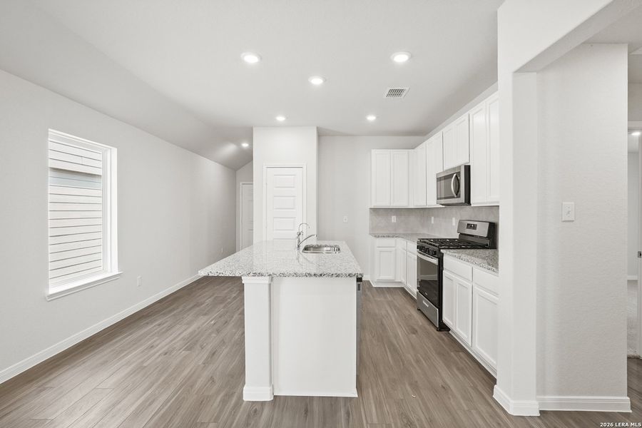 Furnished interior view inside a new home in Hickory Ridge, Elmendorf (Image 6).