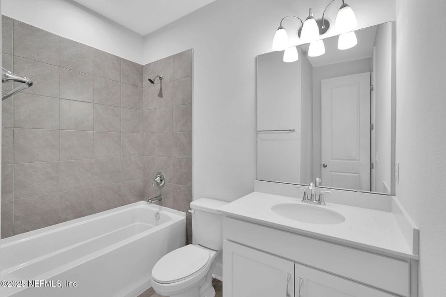 Furnished interior view inside a new home in Trailmark - Phase 10, St. Augustine (Image 5).