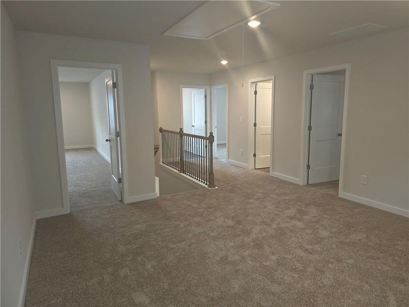 Spacious, unfurnished interior of a new home in Southern Hills, McDonough (Image 40).
