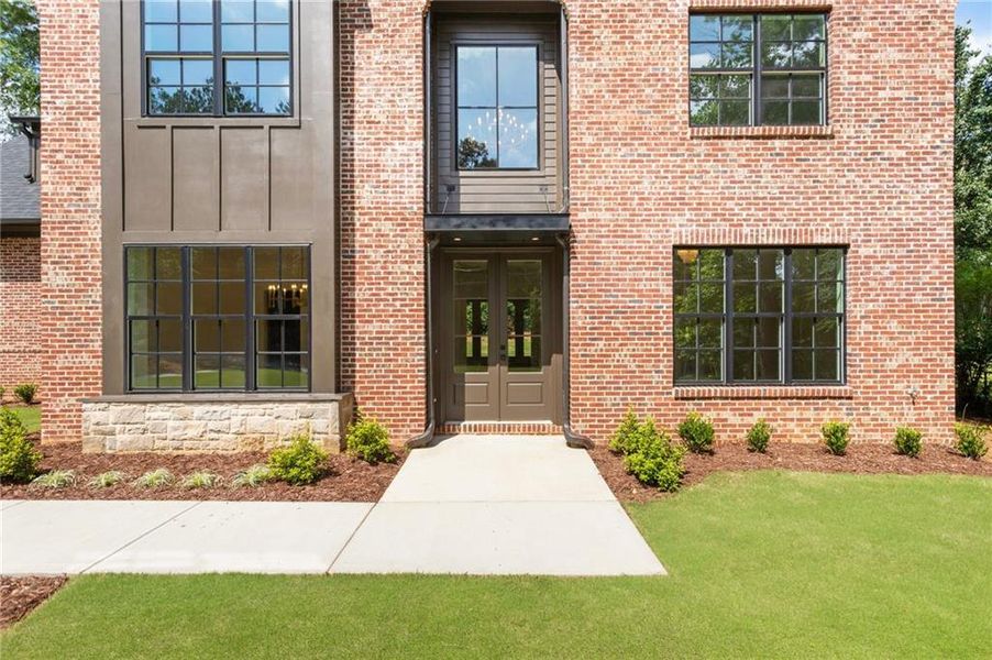 Exterior details and patio area of a home in , Snellville (Image 3). Exterior details and patio area of a home in , Snellville (Image 3).