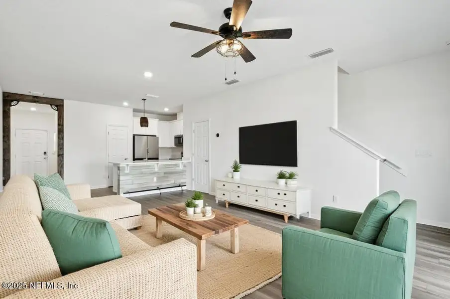 Furnished interior view inside a new home in , Jacksonville (Image 11).