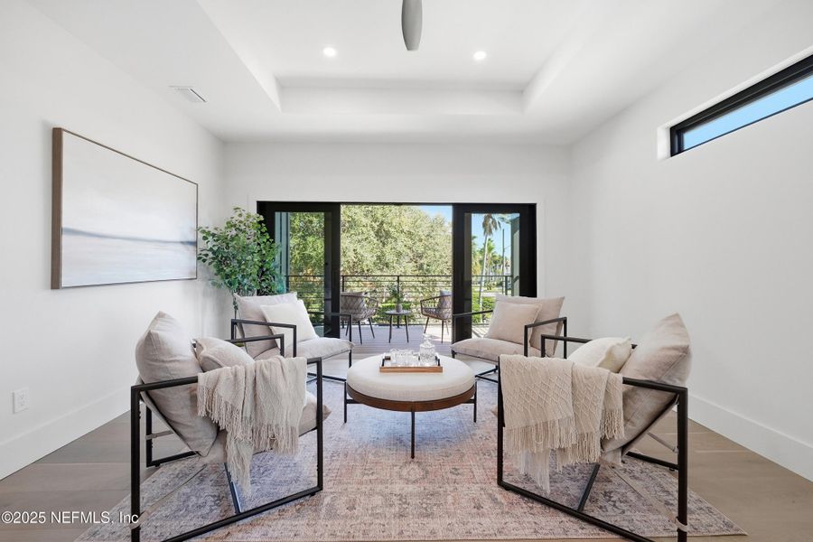 Furnished interior view inside a new home in , Neptune Beach (Image 16). Furnished interior view inside a new home in , Neptune Beach (Image 16).