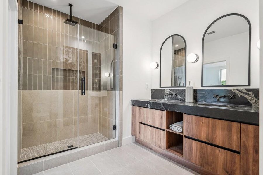 Furnished interior view inside a new home in Arlo Modern, Atlanta (Image 16).