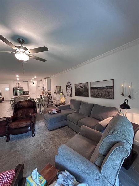 Furnished interior view inside a new home in Angeline Active Adult, Land O' Lakes (Image 25). Furnished interior view inside a new home in Angeline Active Adult, Land O' Lakes (Image 25).