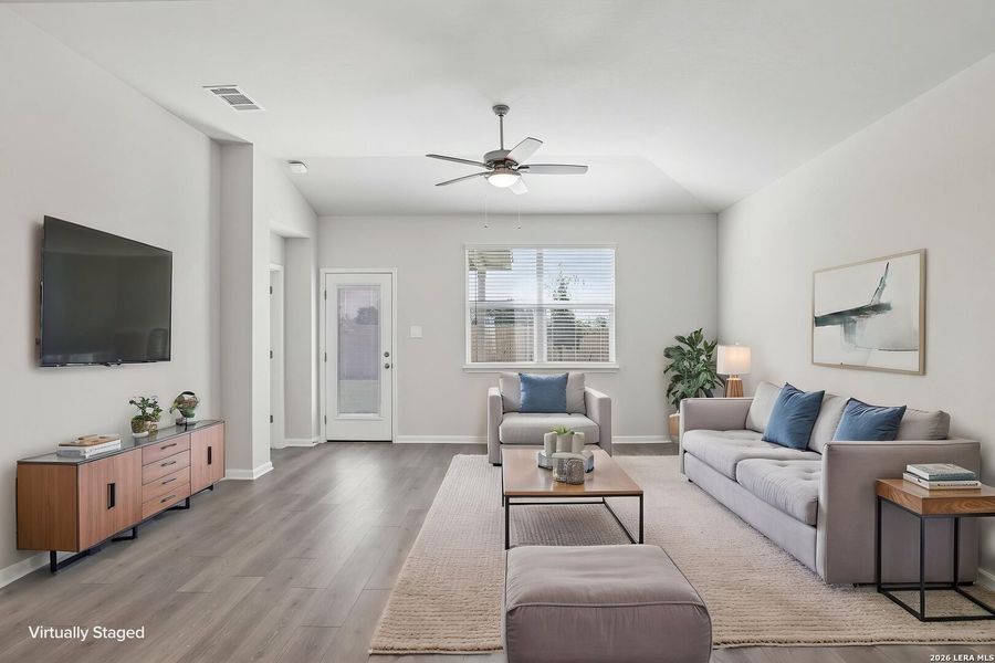 Furnished interior view inside a new home in Thomas Pond, San Antonio (Image 12).