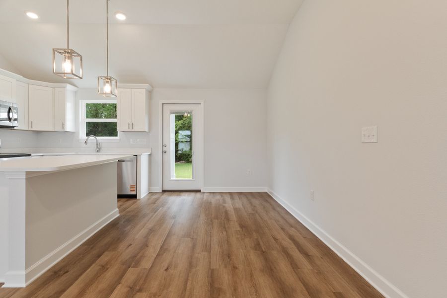 Spacious, unfurnished interior of a new home in Southern Charm, Crestview (Image 27). Spacious, unfurnished interior of a new home in Southern Charm, Crestview (Image 27).