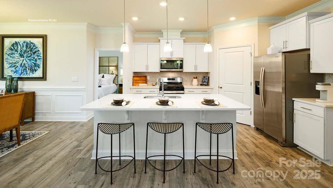 Furnished interior view inside a new home in Laurelbrook, Sherrills Ford (Image 9). Furnished interior view inside a new home in Laurelbrook, Sherrills Ford (Image 9).