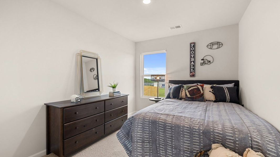 Representative furnished interior of a home built from the Maywood 3 by D.R. Horton in The Abbey at Trolley Run Station, Aiken (Image 26).