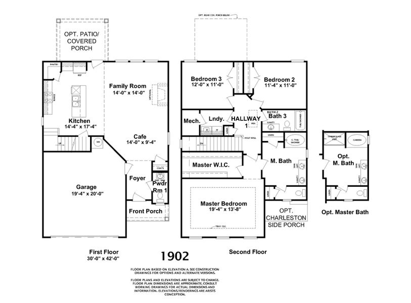 2D floor plan layout of this home in Windsor, North Augusta, SC (Image 3).