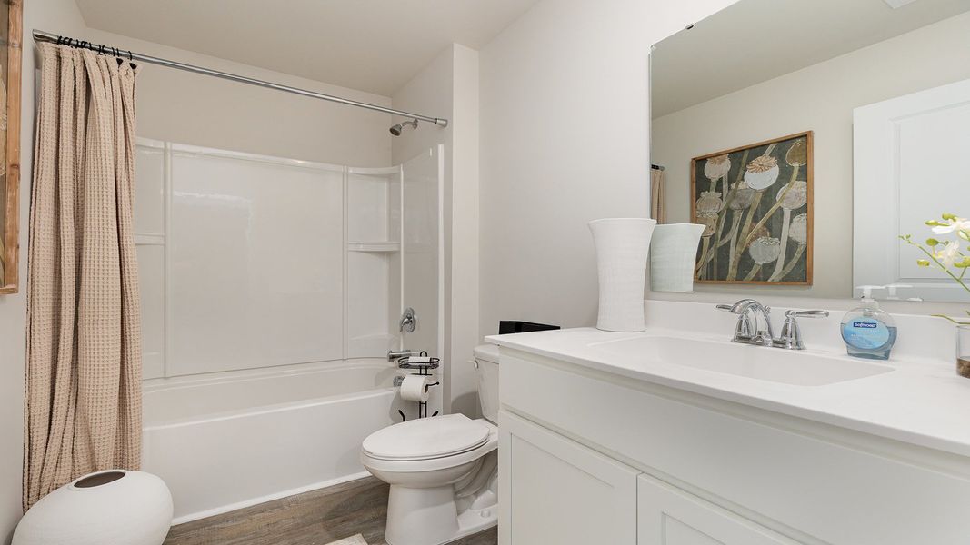 Furnished interior view inside a new home in Jordanville Farms, Galivants Ferry (Image 15).