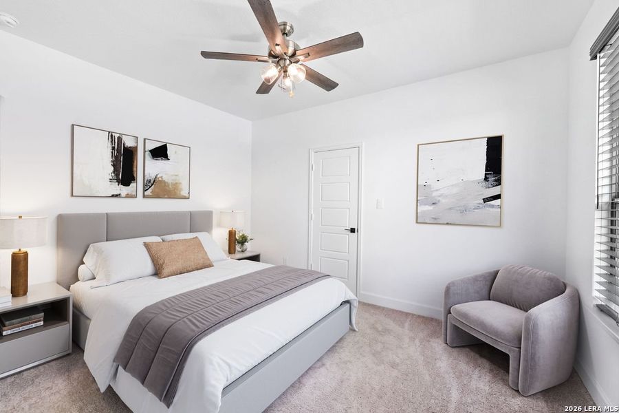Furnished interior view inside a new home in Esperanza, Boerne (Image 19).