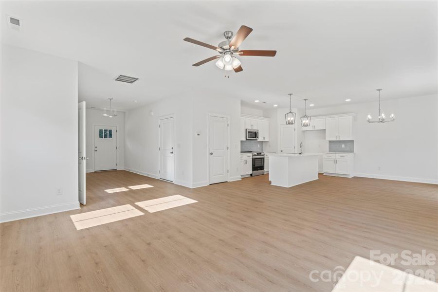 Spacious, unfurnished interior of a new home in , Albemarle (Image 21).