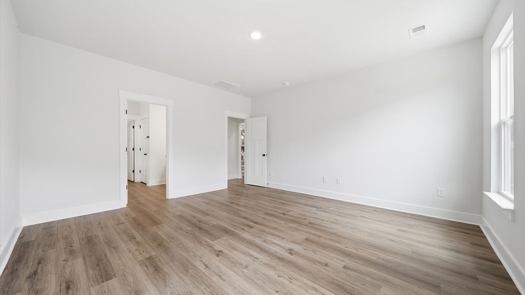 Furnished interior view inside a new home in Creeks at Midway, Anderson (Image 25).