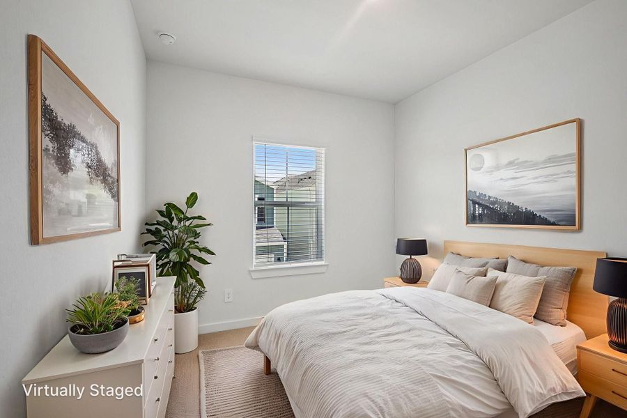 Furnished interior view inside a new home in Kemah Crossing - City Series, Kemah (Image 11). Furnished interior view inside a new home in Kemah Crossing - City Series, Kemah (Image 11).