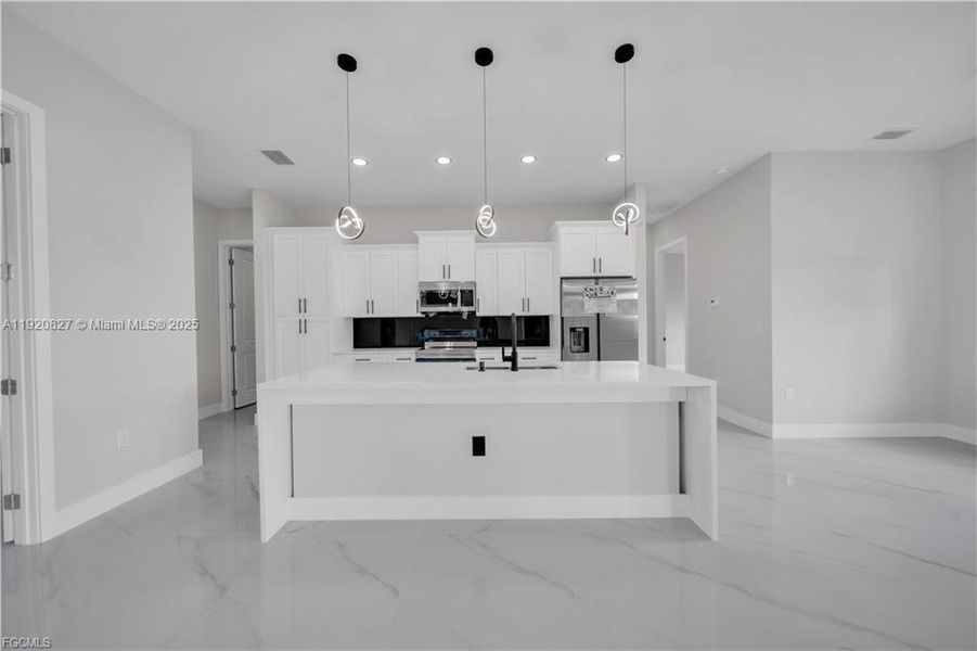 Furnished interior view inside a new home in , Lehigh Acres (Image 14). Furnished interior view inside a new home in , Lehigh Acres (Image 14).
