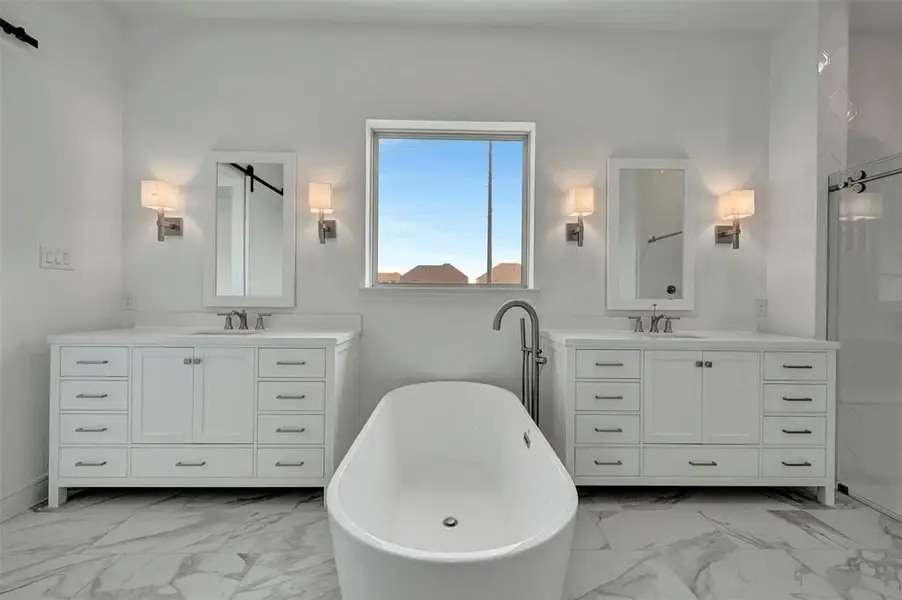 Furnished interior view inside a new home in Wellington, Haslet (Image 12).