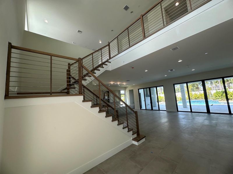Furnished interior view inside a new home in Coral Isles at Avenir, Palm Beach Gardens (Image 22).