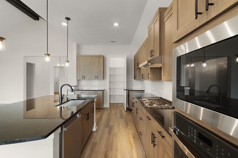Furnished interior view inside a new home in Highland Village, Georgetown (Image 38). Furnished interior view inside a new home in Highland Village, Georgetown (Image 38).