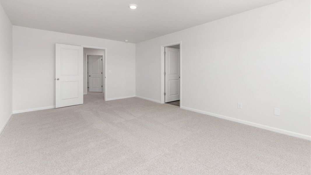 Representative unfurnished interior of a home built from the Hayden by D.R. Horton in Country Creek, Lexington (Image 24).