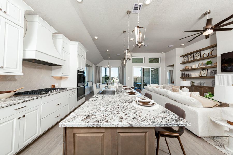 Representative model home photos shown for illustrative purposes only. Actual home, features, and finishes may vary. Home is currently under construction.