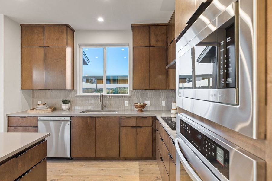 Furnished interior view inside a new home in Whisper Valley, Manor (Image 51). Furnished interior view inside a new home in Whisper Valley, Manor (Image 51).