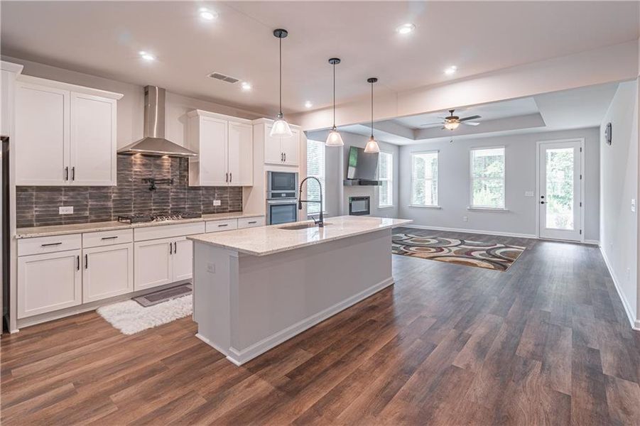 Furnished interior view inside a new home in , Loganville (Image 7).