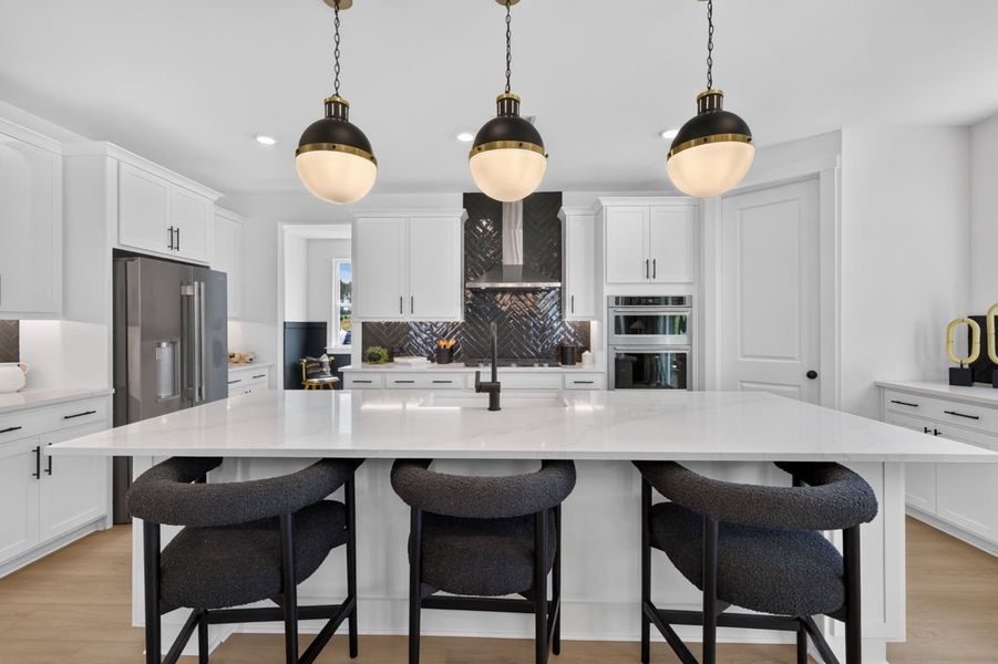 Representative furnished interior of a home built from the Oakhurst by Pulte Homes in Everhour, Newnan (Image 48).