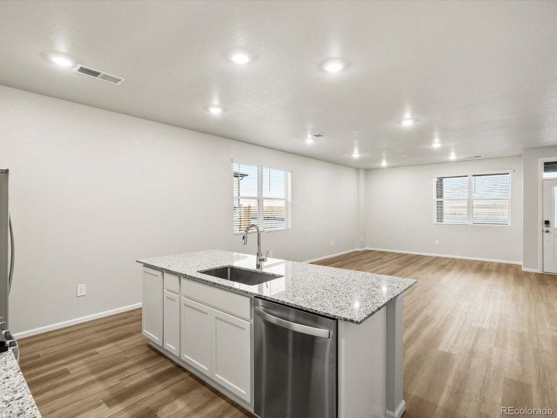 Furnished interior view inside a new home in , Aurora (Image 9).