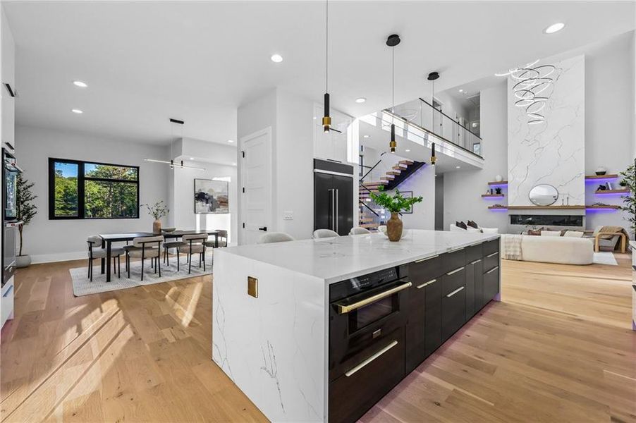 Furnished interior view inside a new home in , Hoschton (Image 14).