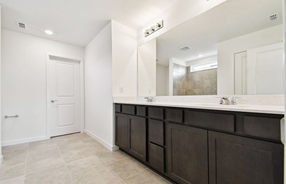 Owner's Bath with Dual Sinks
