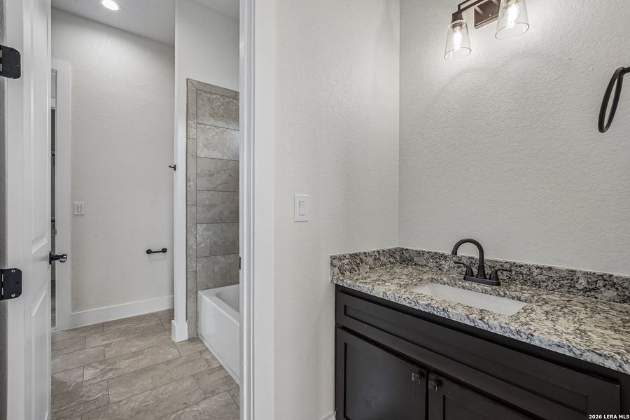 Furnished interior view inside a new home in , Floresville (Image 17). Furnished interior view inside a new home in , Floresville (Image 17).